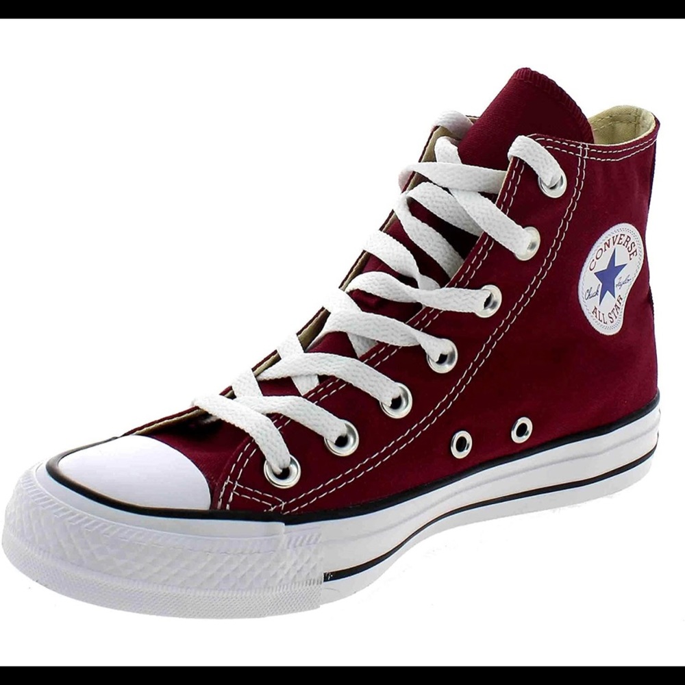 Maroon Hightop Chuck Taylor Converse